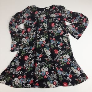 Francesca's Miami Floral Tunic Dress Size XS